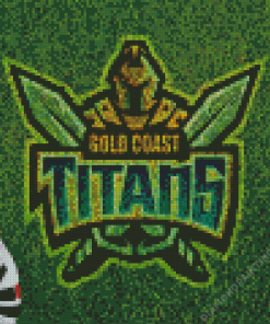 Gold Coast Titans Nrl Diamond Painting