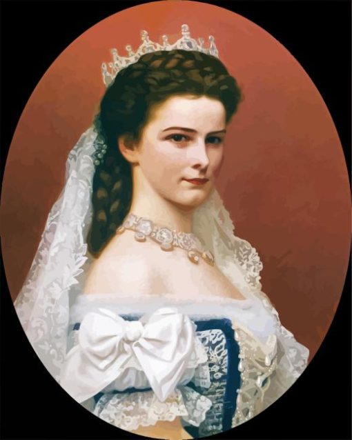 Empress of Austria Elisabeth Diamond Painting