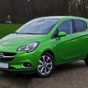 Green Opel Corsa e Diamond Painting