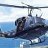 Grey Huey Helicopters Diamond Painting