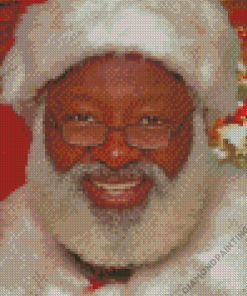 Happy Black Santa Diamond Painting