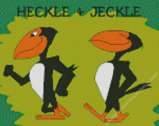 Heckle And Jeckle Diamond Painting