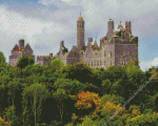 Ireland Limerick Dromore Castle Diamond Painting