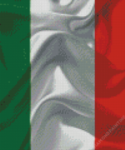 Italian Flag Diamond Painting