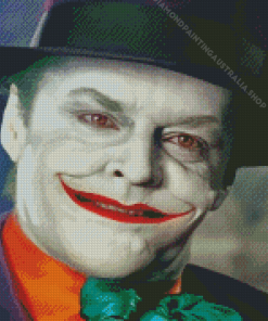 Jack Nicholson Joker Diamond Painting