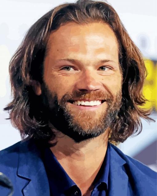 Jared Padalecki Actor Diamond Painting