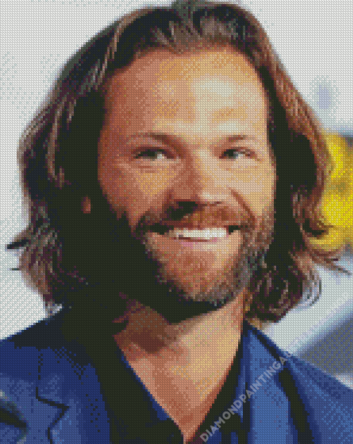 Jared Padalecki Actor Diamond Painting