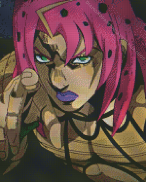 Jojos Bizarre Adventure Diavolo Diamond Painting