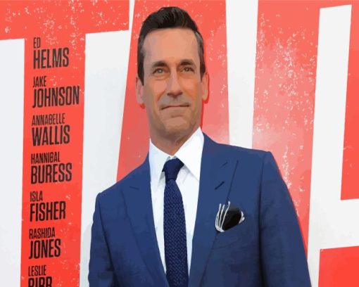 Jon Hamm Diamond Painting