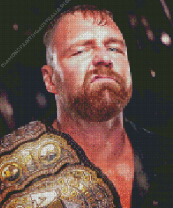 Jon Moxley Aew Wrestler Diamond Painting