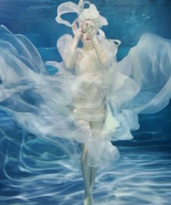 Lady Underwater Art Diamond Painting