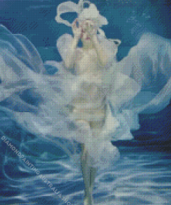 Lady Underwater Art Diamond Painting