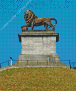 Lions Mound Waterloo Diamond Painting