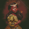 Little Black Princess Diamond Painting