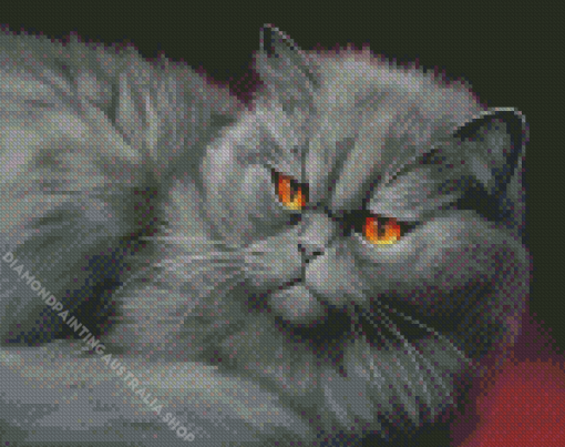 Mad Cat Diamond Painting