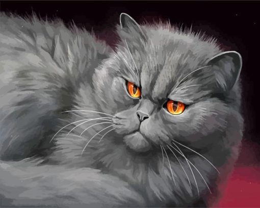 Mad Cat Diamond Painting