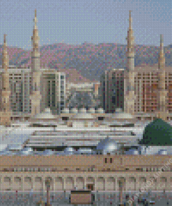 Masjid Al Nabawi in Medina Diamond Painting