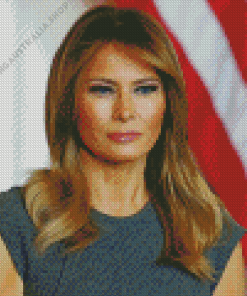 Melania Trump First Lady of US Diamond Painting