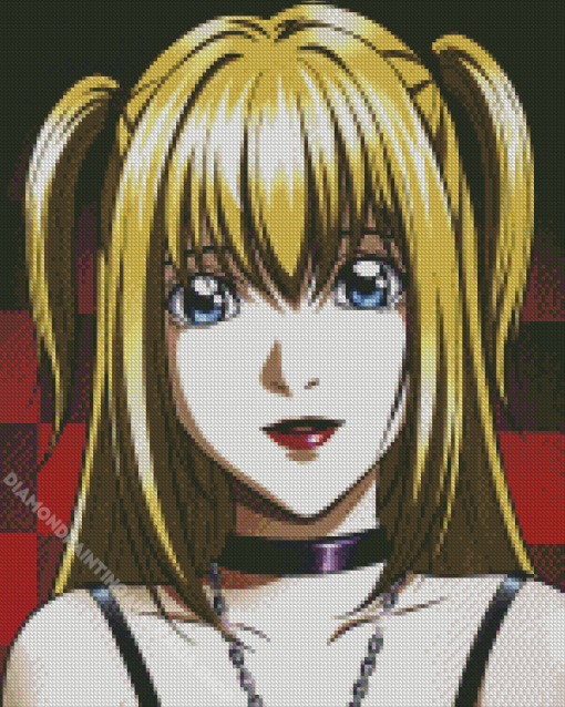 Misa Amane Death Note Anime Diamond Painting