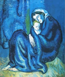 Mother And Child Picasso Diamond Painting