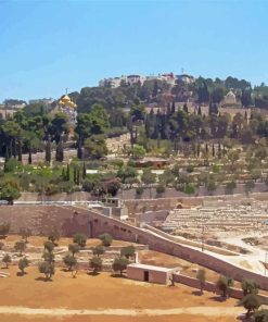 Mount Of Olives Diamond Painting