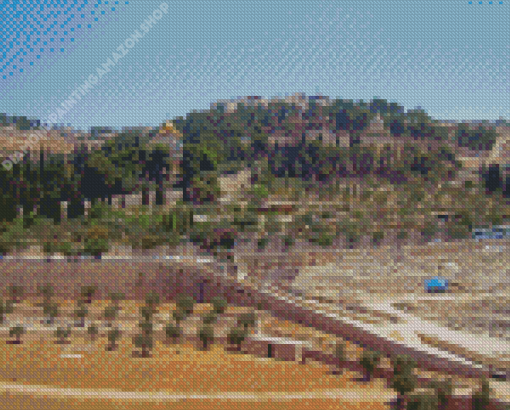 Mount Of Olives Diamond Painting