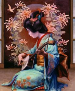 Musician Japan Girl Diamond Painting