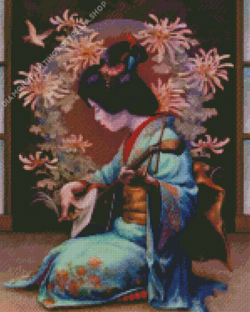 Musician Japan Girl Diamond Painting