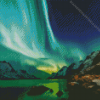 Northern Lights In Reykjavik Iceland Diamond Painting