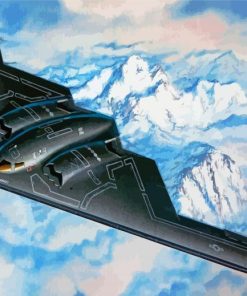 Northrop Grumman Stealth Bomber Diamond Painting