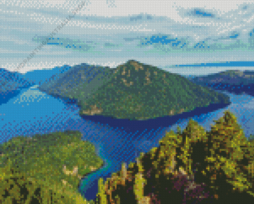 Olympic National Park Diamond Painting