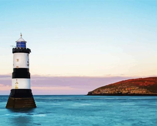 Penmon Lighthouse Anglesey Diamond Painting