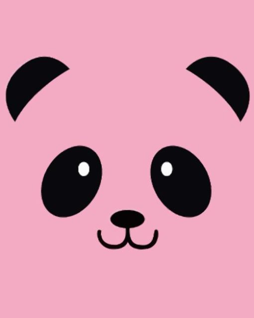 Pink Panda Diamond Painting