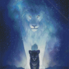 Powerful Lion Diamond Painting