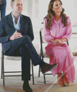 Prince William And Kate Diamond Painting