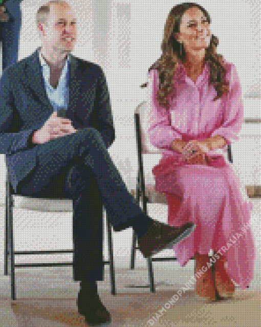 Prince William And Kate Diamond Painting