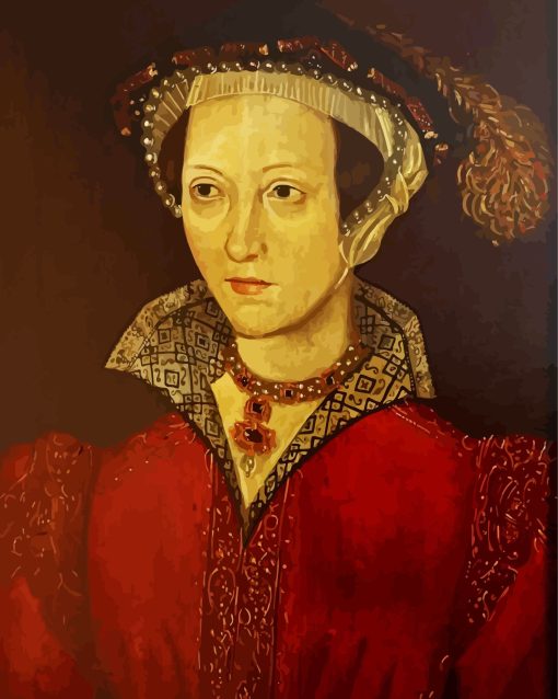 Queen Of England Catherine Parr Diamond Painting