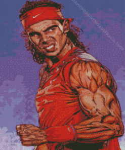 Rafael Nadal Player Diamond Painting