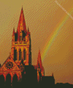 Rainbow Truro Cathedral Diamond Painting