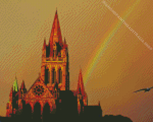 Rainbow Truro Cathedral Diamond Painting