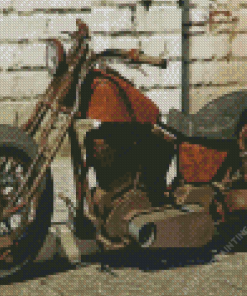 Rat Bike Diamond Painting