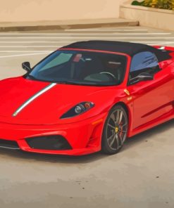 Red Ferrari F430 Diamond Painting