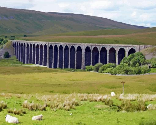 Ribblehead Viaduct Diamond Painting