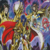 Saint Seiya Anime Diamond Painting