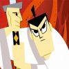 Samurai Jack Cartoon Diamond Painting