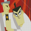 Samurai Jack Cartoon Diamond Painting