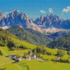 Santa Maddalena Italy Diamond Painting