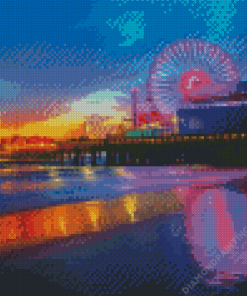 Santa Monica Pier Diamond Painting