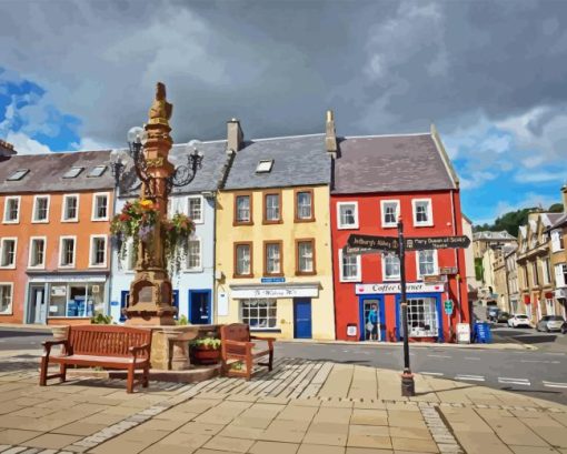 Scottish Borders Jedburgh Diamond Painting