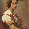 Sibyl By Camille Corot Diamond Painting